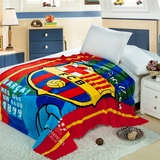 皇马利物浦切尔西巴萨曼联足球球迷毯子毛毯床单午睡毯空调盖毯