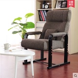 单人躺椅老年不可拆洗布艺沙发床多功能老人椅子折叠沙发可调节