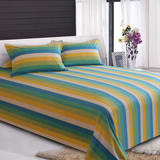 天宜手工家纺 老粗布床单单件纯棉1.5/1.8米加厚全棉单人双人被单