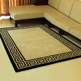 中式风格 新西兰羊毛手工客厅茶几卧室满铺地毯 沙发床边地毯定制
