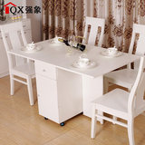 强象折叠餐桌组合小客厅桌子多功能伸缩餐桌创意式现货E-002