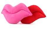 性感红唇大嘴唇沙发靠垫情人礼品抱枕生日礼物可爱午睡枕毛绒玩具