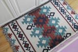 茜茜李 出口美式乡村波西米亚民族kilim 地毯毯子线毯棉毯 格拉斯