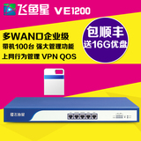 飞鱼星VE1200 企业级有线路由器 多WAN口 VPN 上网行为管理 QOS