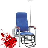 新款豪华输液椅子医用门诊家用配不锈钢单人架点滴椅 加厚款