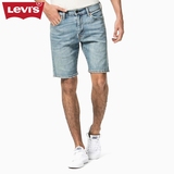Levi's李维斯五袋款505系列男士宽松直筒做旧牛仔短裤34505-0128