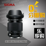 sigma 适马18-300 mm 镜头F3.5-6.3 Macro防抖微距长焦佳能尼康口