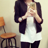 新款加厚夹克 休闲 女牛仔褂 女 韩版 潮衬衫 女 长袖 韩版 学生