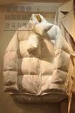 韩国代购正品Vaseline2015冬季冬新款净色羽绒棉棉衣面包服外套