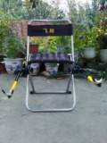 厂家直销批发野营小型不锈钢马扎折叠椅子户外休闲椅钓鱼椅子凳子