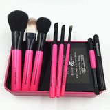 韩国代购 3ce化妆刷组合7件化妆套刷 铁盒粉色工具刷
