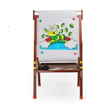 ee彩色儿童画板画架套装可升降双面磁性板支架式素描画画写字板