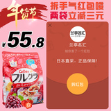 日本进口卡乐比水果麦片Calbee果仁谷物燕麦营养早餐800g特价包邮