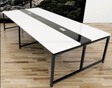 厂家直销办公家具板式会议桌简约现代长条桌简易洽谈办公桌椅定制