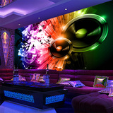 欧式3D客厅KTV壁纸酒吧大型壁画音响音乐涂鸦立体音符背景墙