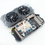 全新蓝宝石 HIS AMD HD7950 HD7970 4/四热管显卡散热器 54*54mm