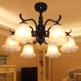 欧式铁艺吸顶灯简约地中海矮户型客厅卧室灯具  Q15