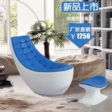 勺子凳 玻璃钢勺子椅 创意休闲拉扣椅 简约现代椅 懒人沙发椅
