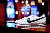美国代购专柜正品新款Nike Cortez耐克男子经典阿甘鞋跑步鞋 白黑