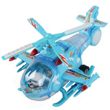 儿童玩具飞机 电动直升机航模玩具男孩子礼物4-5岁 特价音乐灯光