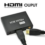HDMI多功能多媒体影音U盘移动硬盘高清1080P视频播放器USB播放机