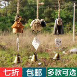 包邮！创意田园风树脂萌物风铃 ZAKKA系风铃挂件可爱日式风铃挂饰