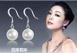 香巴拉纯银s925满钻水晶耳环钻石耳钉女日韩国送礼物银饰品防过敏