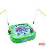 新品热卖儿童玩具 益智3档调速钓鱼玩具 电动大号磁性旋转 宝