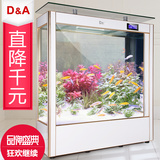 德国德克鱼缸玻璃中型生态水族箱欧式超白隔断屏风客厅方形金鱼缸
