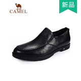 Camel骆驼男鞋 2015春季新款商务休闲鞋透气真皮男士皮鞋A2005316