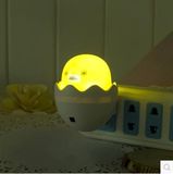 节能插电黄鸭小夜灯led光控感应卧室床头大白婴儿喂奶卡通插座灯
