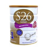 保税区新西兰原装进口 金装惠氏1段S26 婴幼儿奶粉0-6个月900g/罐