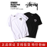 StussyT恤刺绣logo纯色男女圆领休闲短袖美式复古潮牌tee正品代购