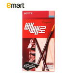 EMART易买得 韩国LOTTE乐天巧克力棒原味46g进口食品（代可可脂）