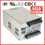 明纬开关电源SP-500-24开关电源24V20A机械电源带PFC功能直流电源