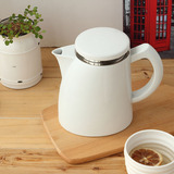 【果子家】北欧简约风 纯白陶瓷茶壶 咖啡壶 创意厨房用具