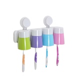 韩国创意可爱卡通浴室强力吸盘挂牙刷架牙具座牙膏架卫浴组合套装