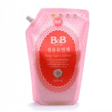 韩国保宁B&BB婴儿 宝宝衣物抗菌柔顺剂 1300ml 茉莉玫瑰香味