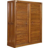 特价新款实木衣柜 榆木移门衣柜 卧室衣橱 现代中式储物柜