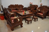 红木中式沙发非洲酸枝木客厅新款沙发组合实木明清仿古东阳家具