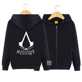 刺客信条拉链长袖卫衣 Assassin's Creed大革命秋冬外套动漫衣服