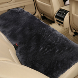 纯羊毛小方垫汽车坐垫家用办公室沙发冬季无靠背后排羊绒座垫