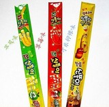 韩国进口海太长舌头软糖条 草莓/苹果/可乐柠檬味 酸甜橡皮糖27g