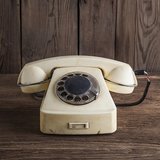 热卖【西洋古董老旧货】vintage 苏联老胶木拨盘电话机 复古收藏