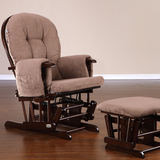 新款可调节可定位摇椅 实木摇摇椅躺椅阳台老人椅逍遥椅摇椅沙发