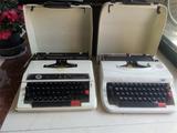 老上海80年代古董老式英文打字机老机械打印机带外盒怀旧老摆件