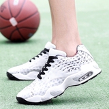 2016夏季篮球鞋男大童青少年网面透气中学生白色篮球鞋大码运动鞋