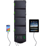 奥鹏AP户外便携式折叠太阳能充电器手机移动电源充电板野外充电宝