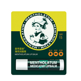 Mentholatum/曼秀雷敦无色薄荷润唇膏3.5g 经典版保湿滋润防晒