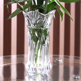 送水晶泥 加厚加重透明玻璃花瓶 富贵竹百合花瓶水培仿水晶玻璃瓶